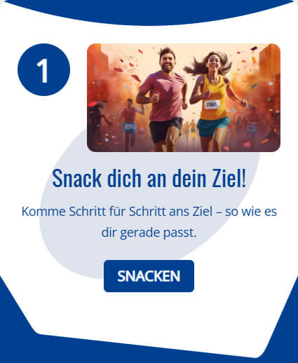 Coaching-Snacks: Ziele